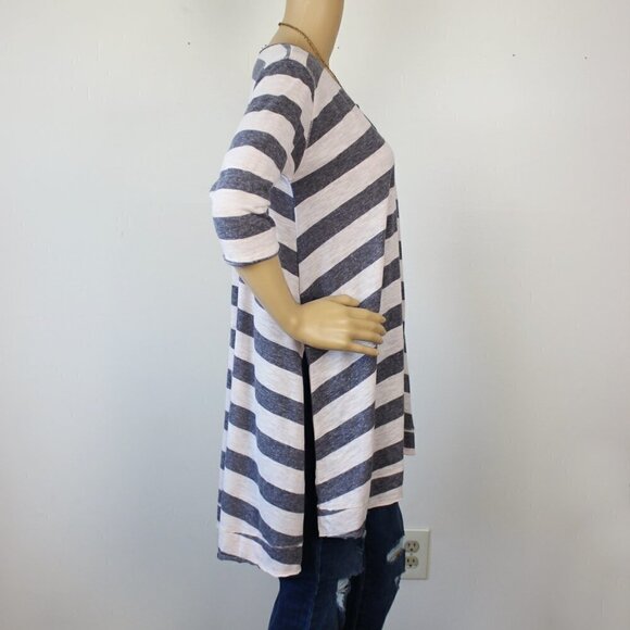 We The Free Striped Asymmetrical Tunic Top - Picture 5 of 10